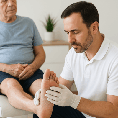 Polyneuropathie Füße Pflege