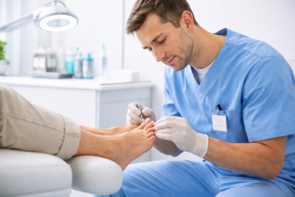 Podologe oder Hautarzt