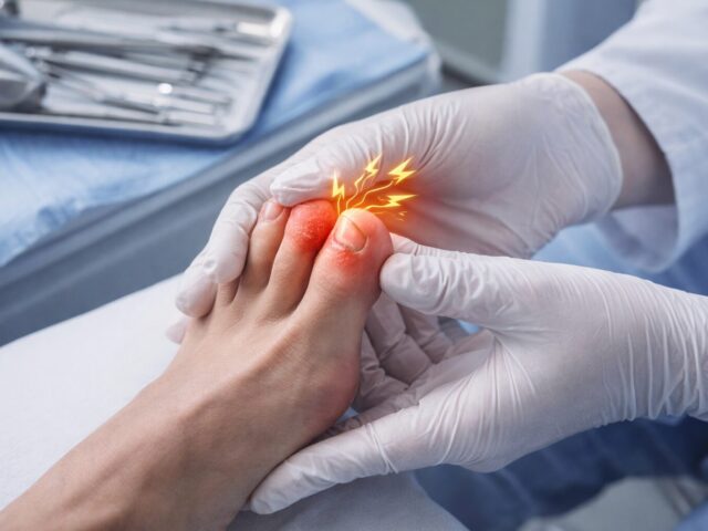 Stechender Schmerz im Zeh – Nerv, Entzündung oder Druck?
