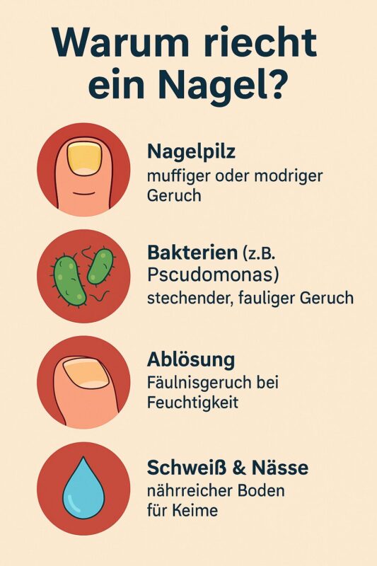 warum riecht ein Nagel?