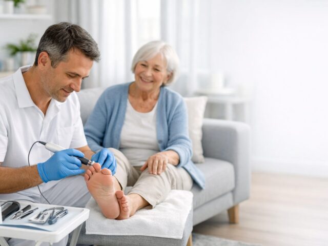 Podologe im Hausbesuch – was Angehörige wirklich wissen sollten