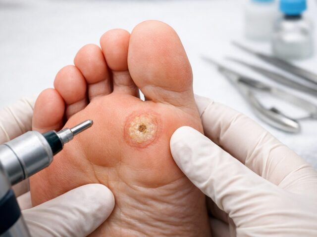 Dornwarze am Fuß – warum sie so schmerzhaft ist & welche Behandlung wirklich hilft
