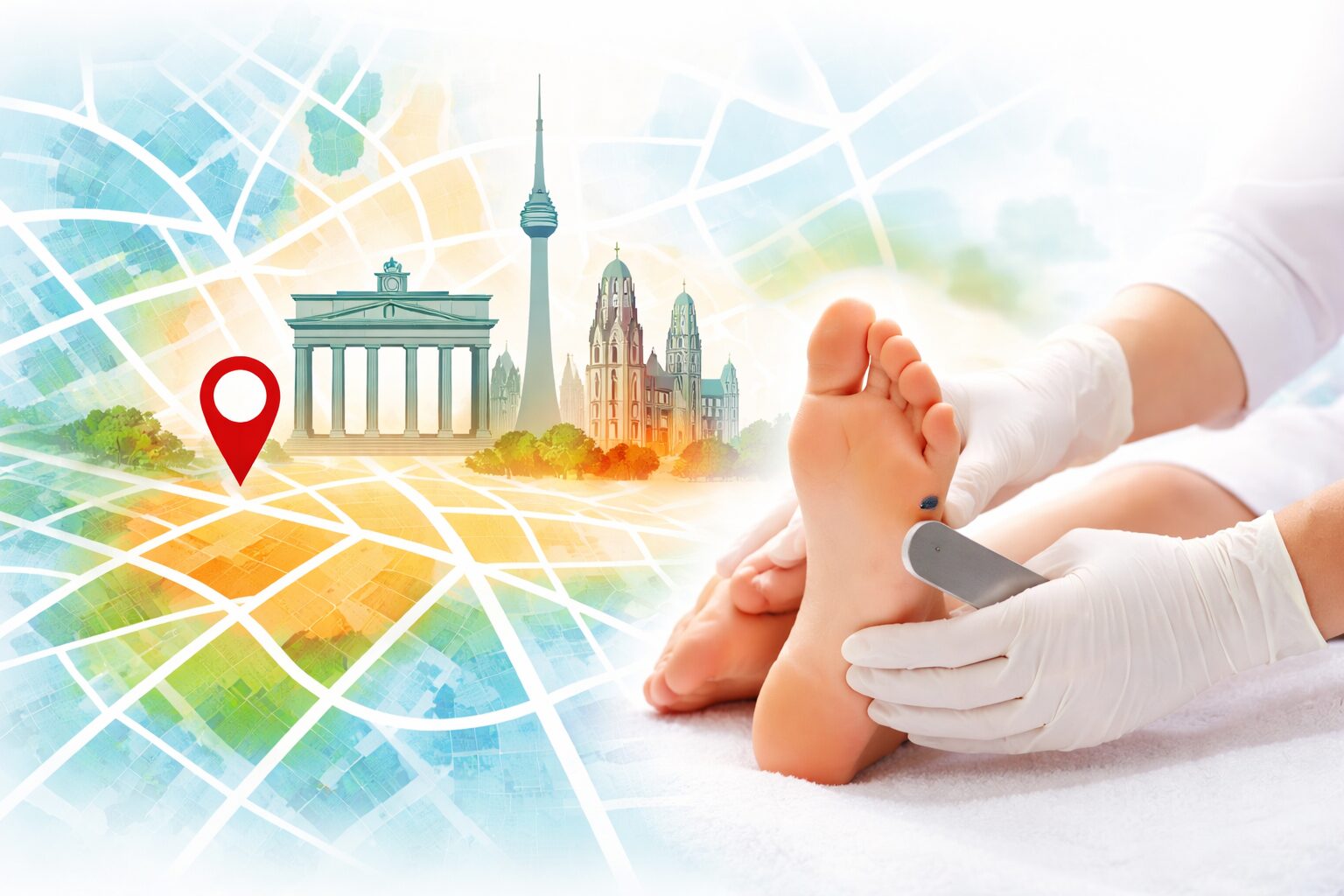 Podologie für Berliner Bezirke