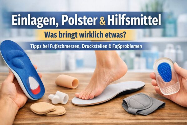 Einlagen und Fußhilfsmittel