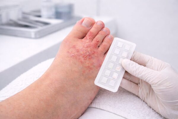 Kontaktallergie Fuß