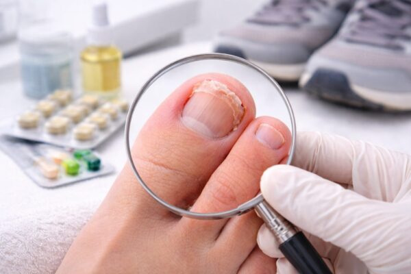 Fußnägel splittern ohne Pilz