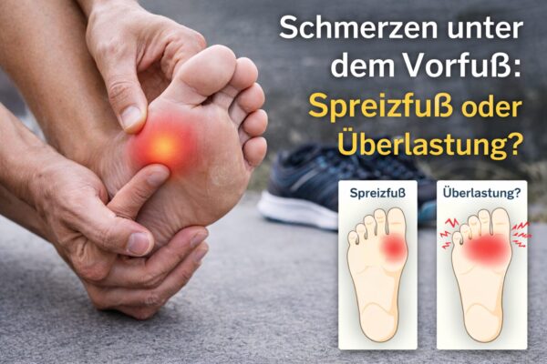 Schmerzen unter dem Vorfuß