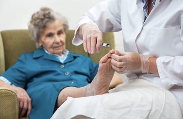 medizinische Fußpflege zu Hause