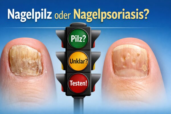 Nagelpilz oder Nagelpsoriasis