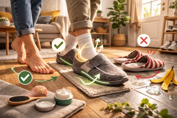 Hausschuhe gesund