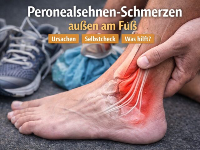 Peronealsehnen-Schmerzen: Außenknöchel/außen am Fuß – Ursachen, Selbstcheck & was wirklich hilft