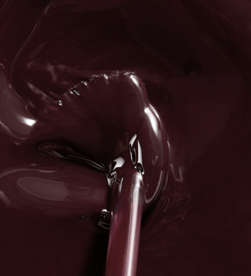 PODERM - NAGELLACK COLOR CARE TEEBAUM – DUNKELROT – Bild 2