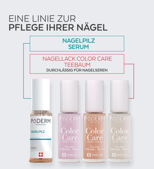 PODERM - NAGELLACK COLOR CARE TEEBAUM – BEIGE – Bild 5