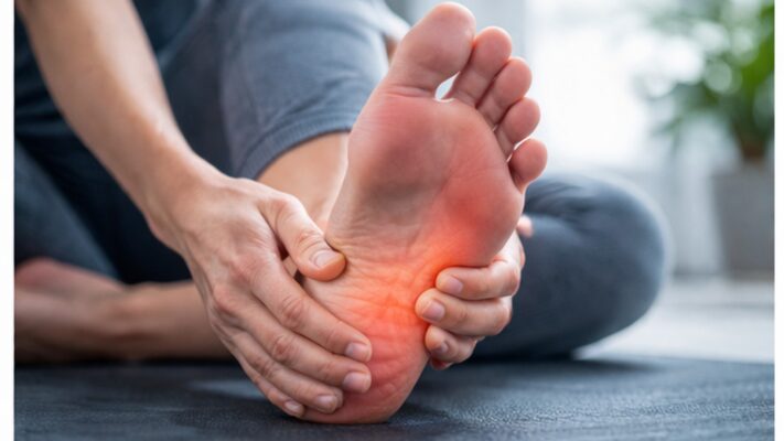 Schmerzen unter dem Fuß