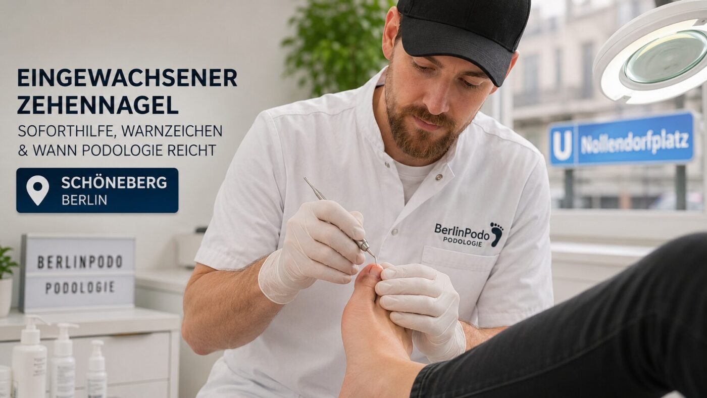 berlin Schöneberg eingewachsener Zehennagel