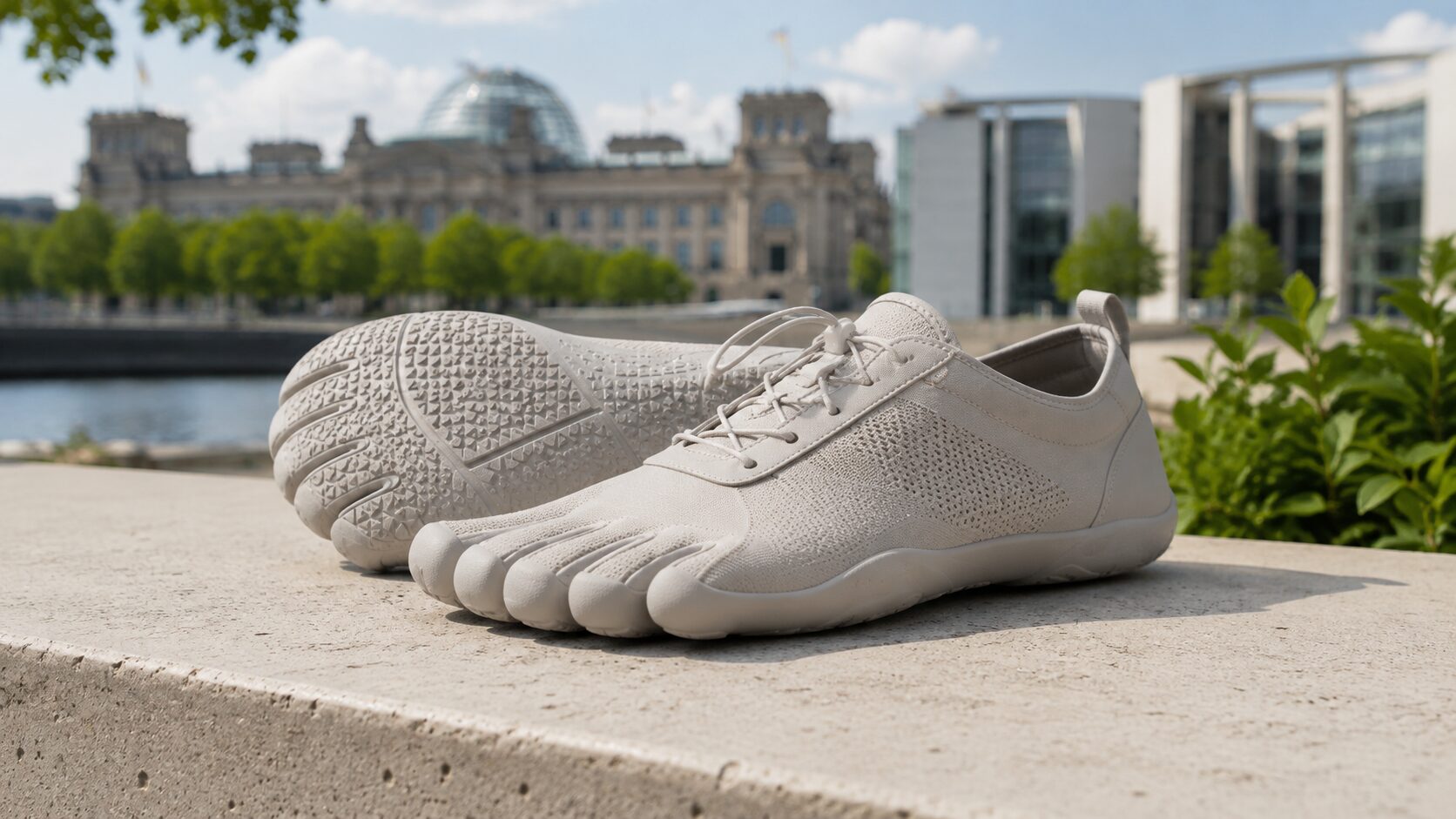 Minimalistische Schuhe mit Zehenfreiheit und flexiblem Sohlenprofil