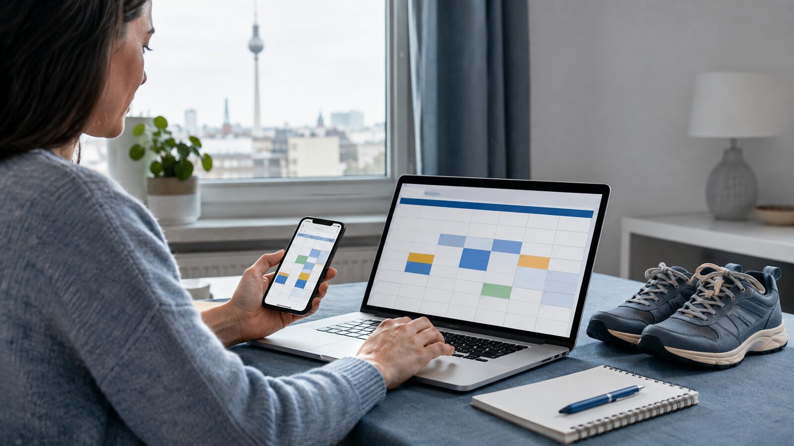 Online-Terminbuchung bei BerlinPodo für eine Patientin aus Neukölln