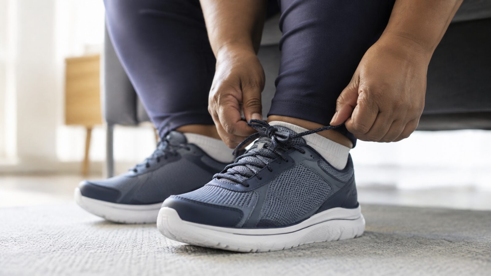 Passende weite Schuhe bei Adipositas