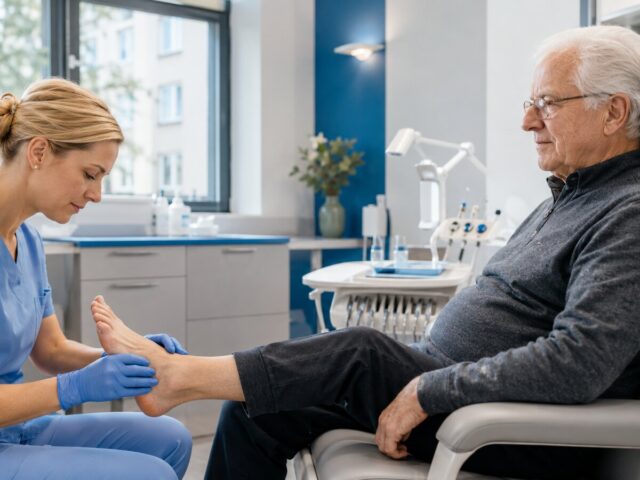 Fußpflege bei Parkinson: Druckstellen, Beweglichkeit und sichere Podologie