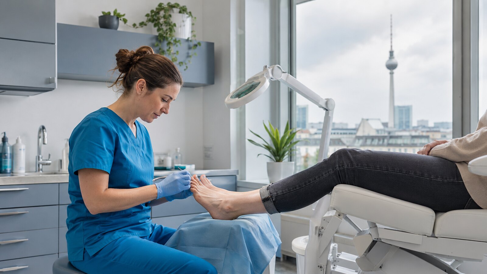 Podologische Behandlung für Patientinnen und Patienten aus Berlin-Tempelhof