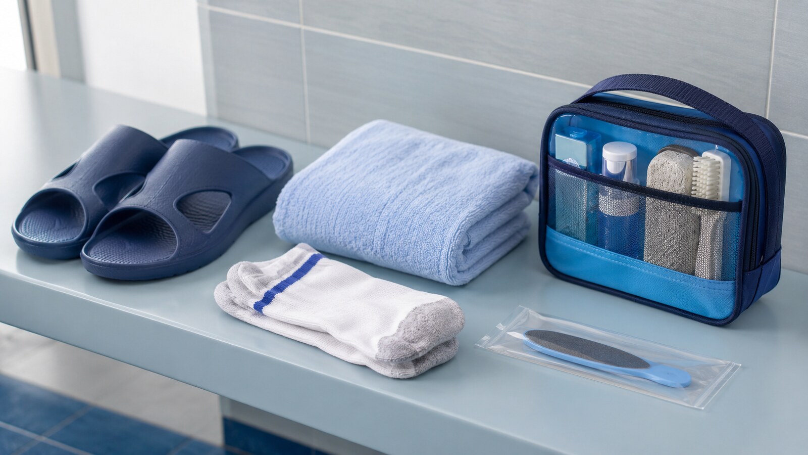Hygienischer Umgang mit Fußwarzen und persönlichen Pflegeutensilien