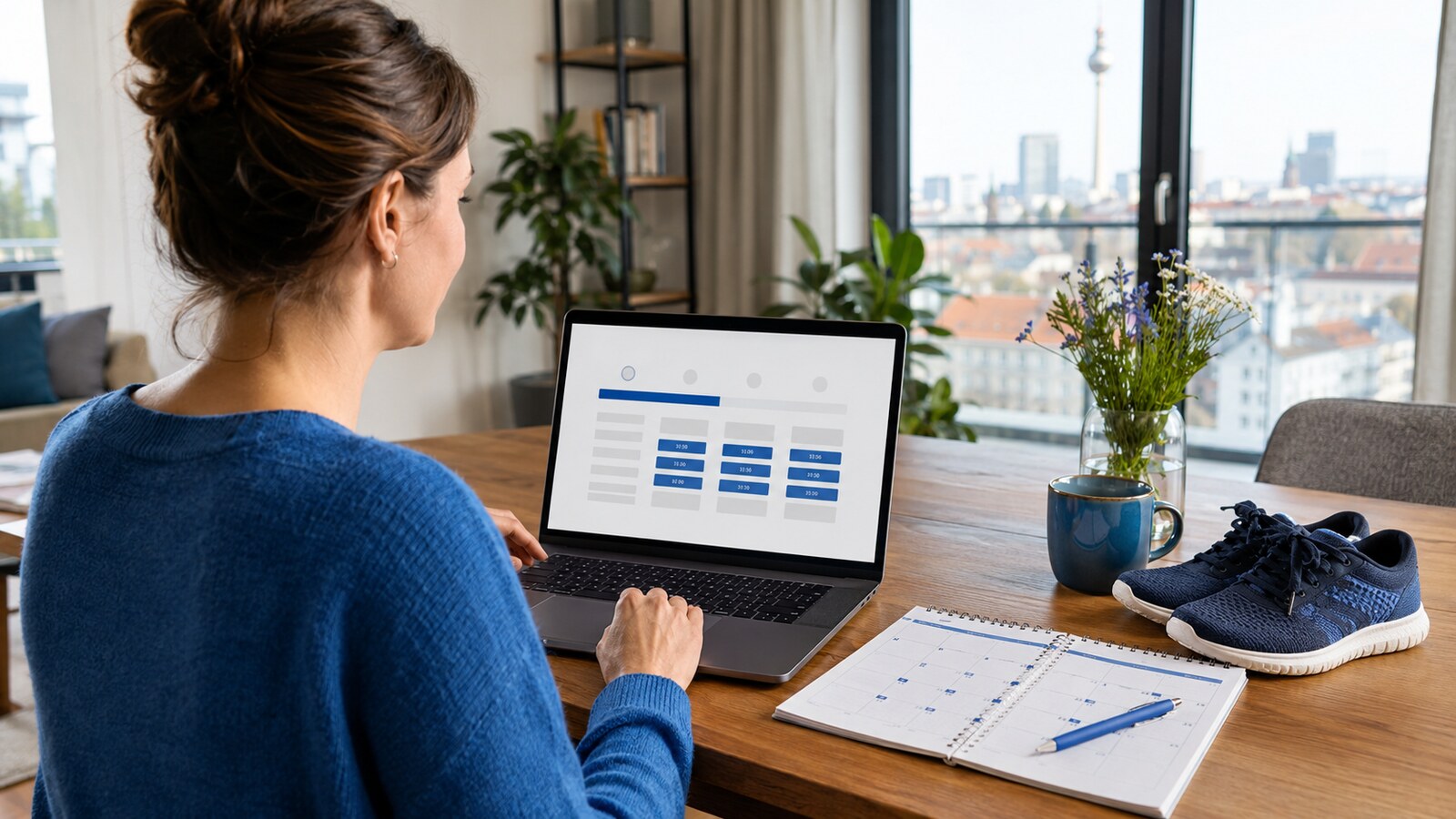Online-Terminbuchung bei BerlinPodo für eine Patientin aus Wilmersdorf